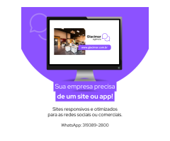 Criação de site e app